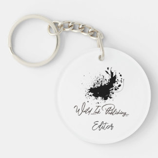 Wild Ink Publishing Editor Keychain