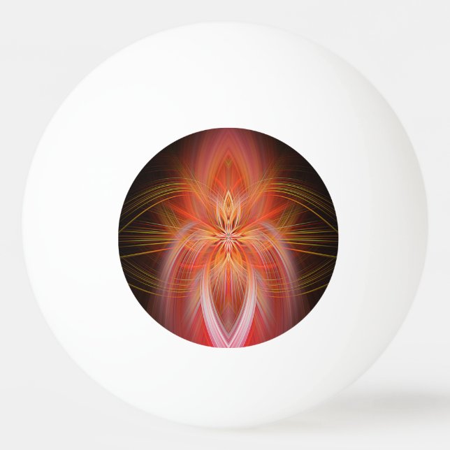 Wild Iris Ping Pong Ball (Front)