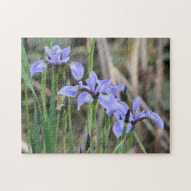 Wild Iris Puzzle (Horizontal)