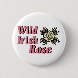 Wild Irish Rose Button