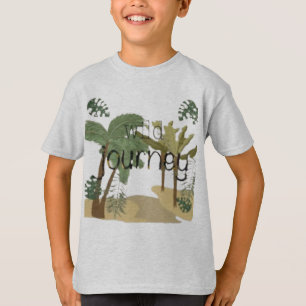 Wild Journey Tropical Palm Tree Nature Kids T-Shir T-Shirt