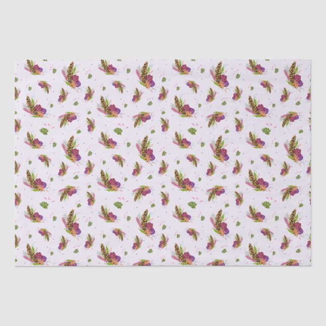 Wild Jungle Bloom Tissue Paper (Front)