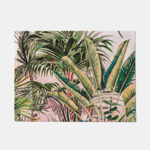 Wild jungle paradise doormat