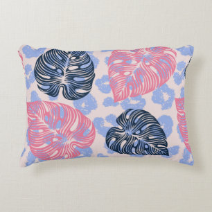 Wild jungle seamless pattern,background with hand accent pillow