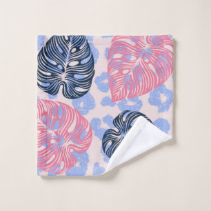Wild jungle seamless pattern,background with hand  wash cloth