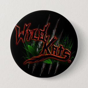 WILD KATS Band Button