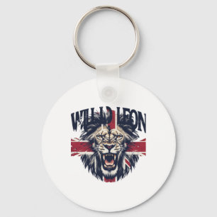 Wild Leon London The Roar Of British Heritage Stic Keychain