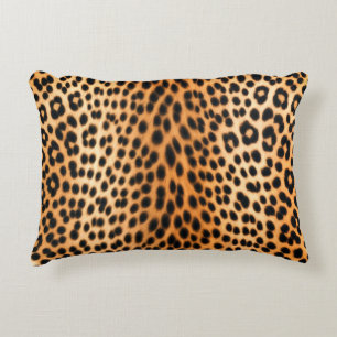 Wild Leopard Energy – Bold Animal Print Fashion Accent Pillow