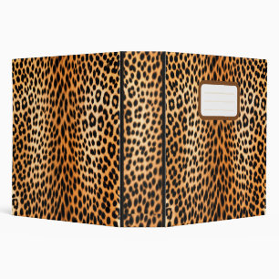 Wild Leopard Energy – Bold Animal Print Fashion Binder