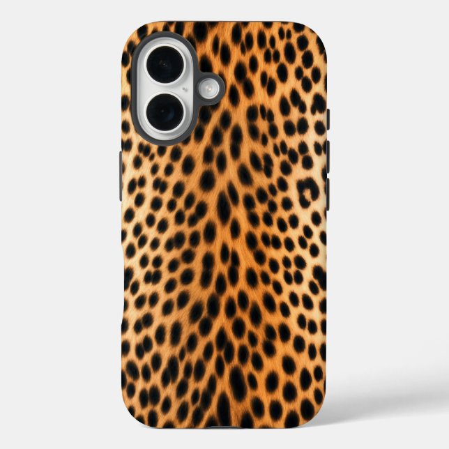 Wild Leopard Energy – Bold Animal Print Fashion Case-Mate iPhone Case (Back)