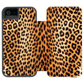 Wild Leopard Energy – Bold Animal Print Fashion Incipio Watson™ iPhone 5 Wallet Case
