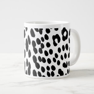 Wild Leopard Energy – Bold Animal Print Fashion Large Coffee Mug