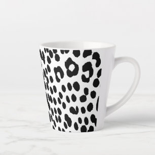 Wild Leopard Energy – Bold Animal Print Fashion Latte Mug