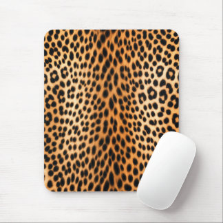 Wild Leopard Energy – Bold Animal Print Fashion Mouse Pad