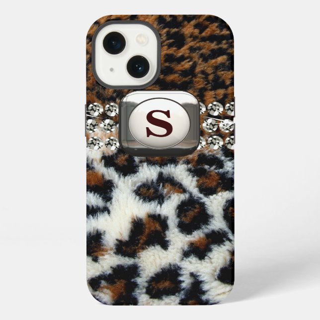 Wild Leopard Fur iPad Case (Back)