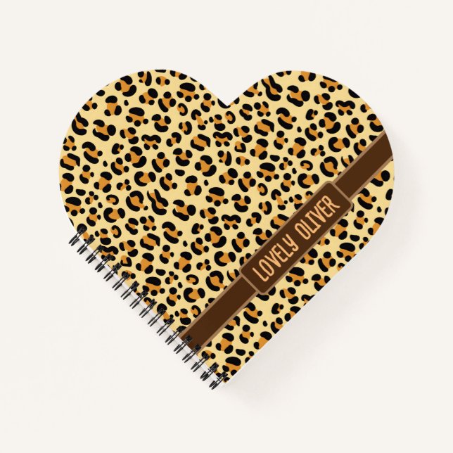 Wild Leopard Skin Notebook (Front)