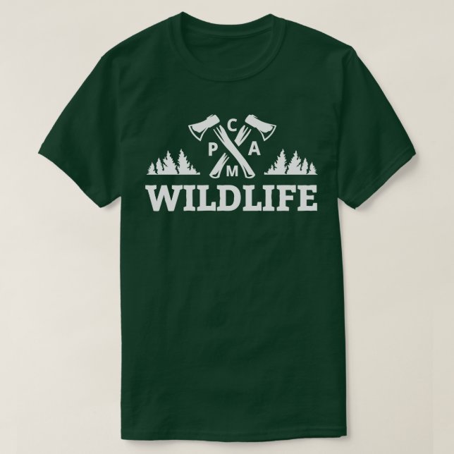 wild life camp T-Shirt (Design Front)