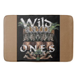 Wild Life Lovers  Bath Mat