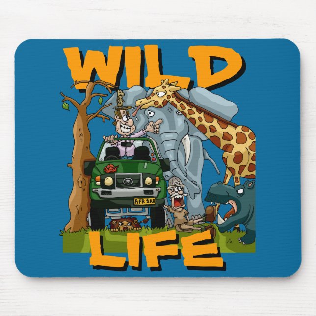 Wild Life Mouse Mat (Front)
