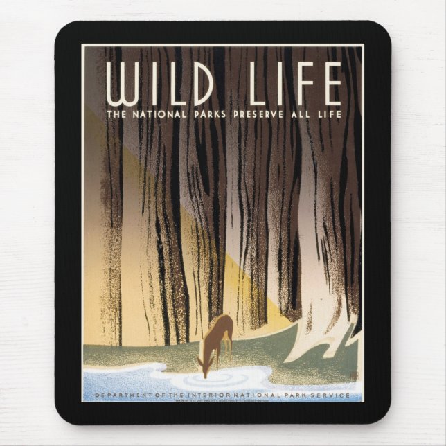 Wild Life Mouse Pad (Front)