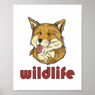 Wild Life Red Fox  - Sweet Cute Fox Poster