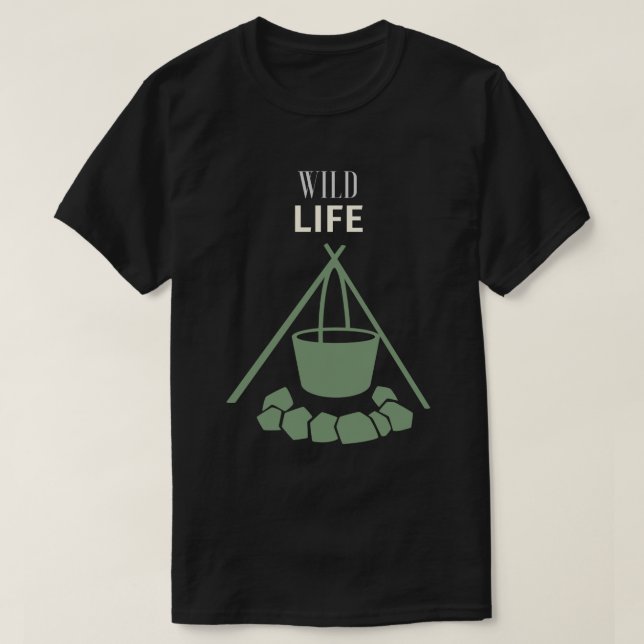 Wild Life T-Shirt (Design Front)