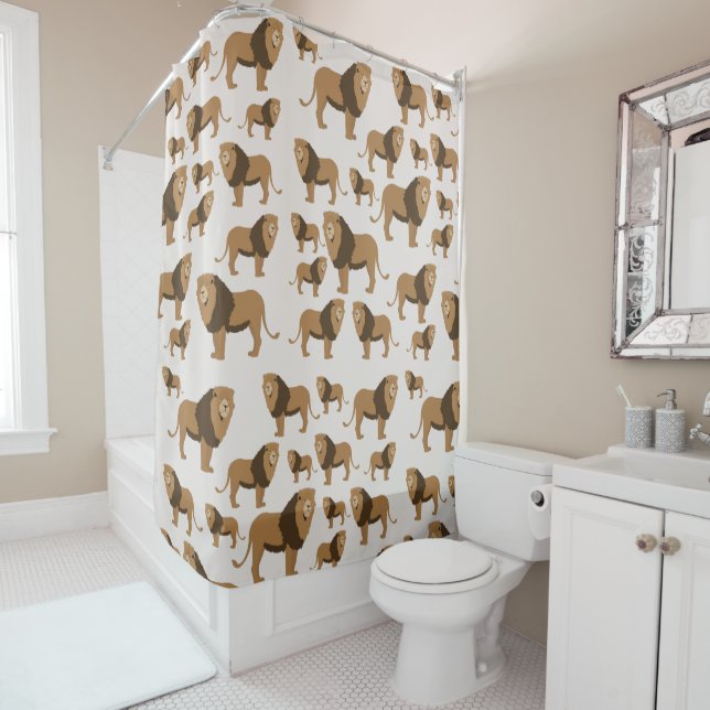 Wild Lion Animal Pattern (In Situ)