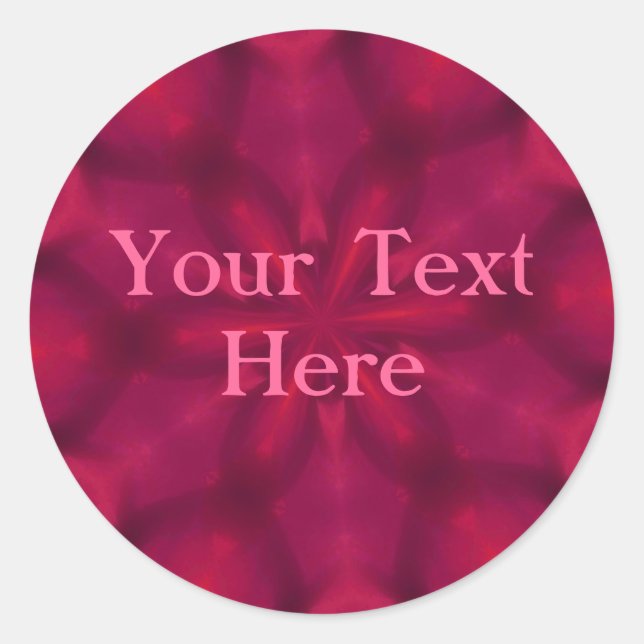Wild Magenta Stickers (Front)