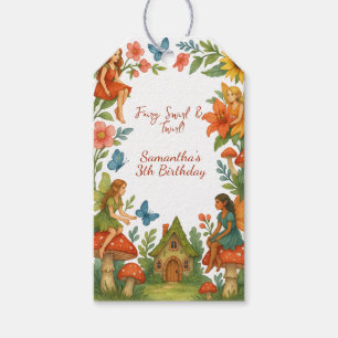 Wild Magical Fairy Garden Birthday Party - Gift Tags