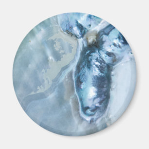 Wild Malaysian Mother of Pearl Magnet
