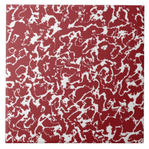 Wild Marble 4 - Red pear wine and White Tile