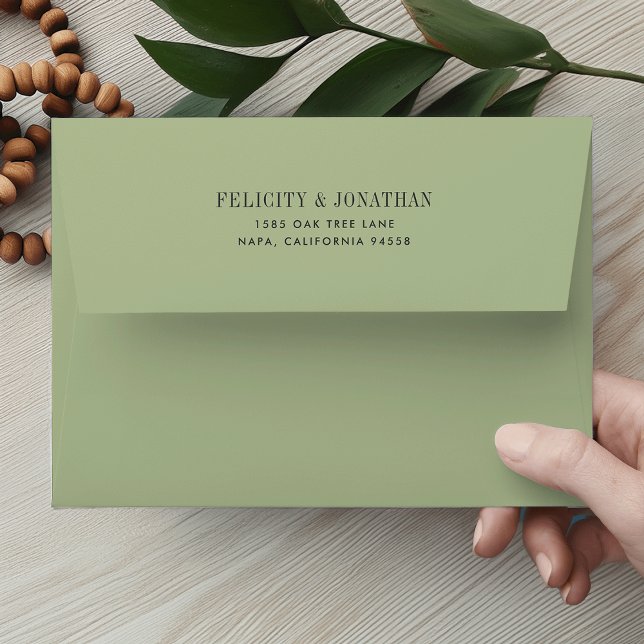 Wild Meadow 5x7 Return Address Envelopes (Creator Uploaded)