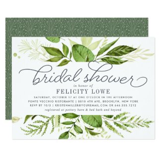 Wild Meadow Bridal Shower Invitation