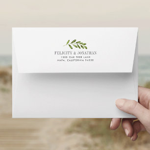 Wild Meadow Embellished Address Envelopes