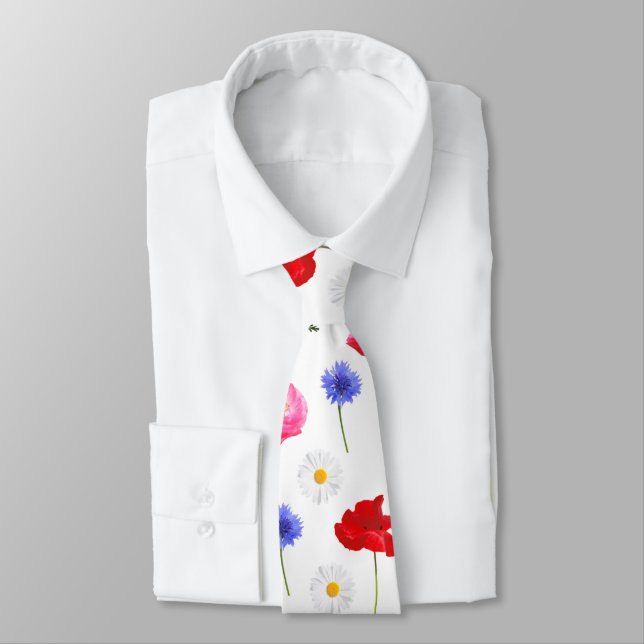 wild meadow flowers tie (Tied)