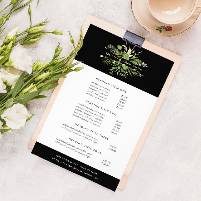 Wild Meadow Pricing & Services Flyer (Creator Uploaded)