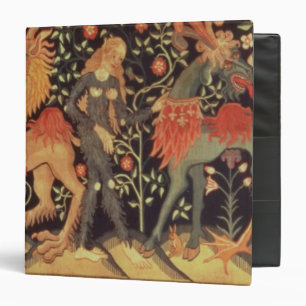Wild Men and Animals, tapestry, 15th century Binder