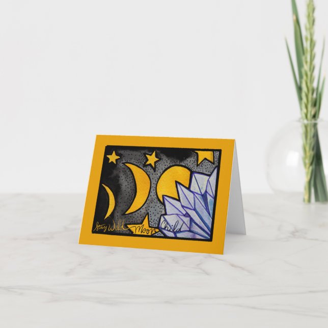 Wild MoonChild Moon Phases                         Card (Front)