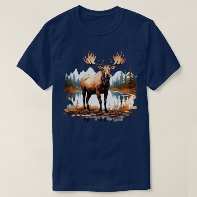 Wild Moose TShirt 2 (Design devant)