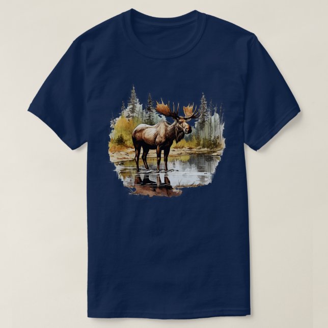Wild Moose TShirt 5 (Design devant)