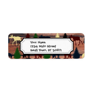 Wild Moose Wolf Wilderness Mountain Cabin Rustic