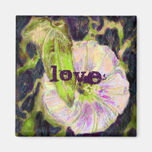 Wild Morning Glory by Alexandra Cook Magnet