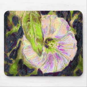 Wild Morning Glory by Alexandra Cook Mouse Pad