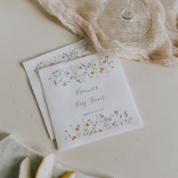 Wild Multicolor Floral Baby Shower