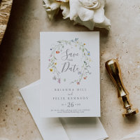 Wild Multicolor Floral Wedding