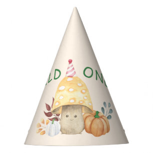 Wild Mushroom First Birthday Party  Party Hat