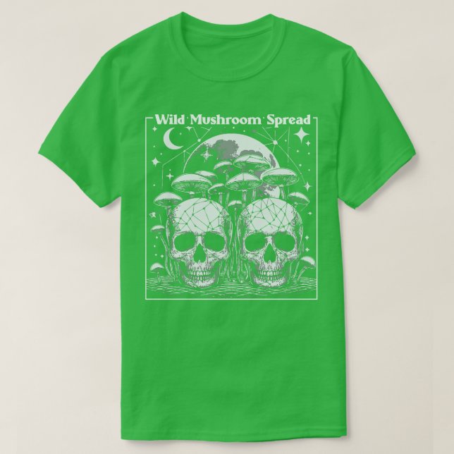 Wild Mushroom Spread T-Shirt (Design Front)