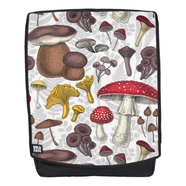 Wild mushrooms backpack (Front)