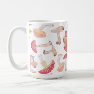 Wild mushrooms coffee mug