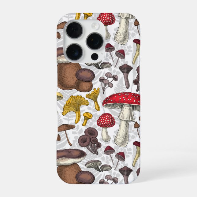 Wild mushrooms iPhone case (Back)